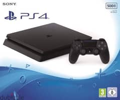 PS4 SLIM 500GB BARELY USED LIMITED TIME OFFER COMES WITH 1 CONTROLLER 0