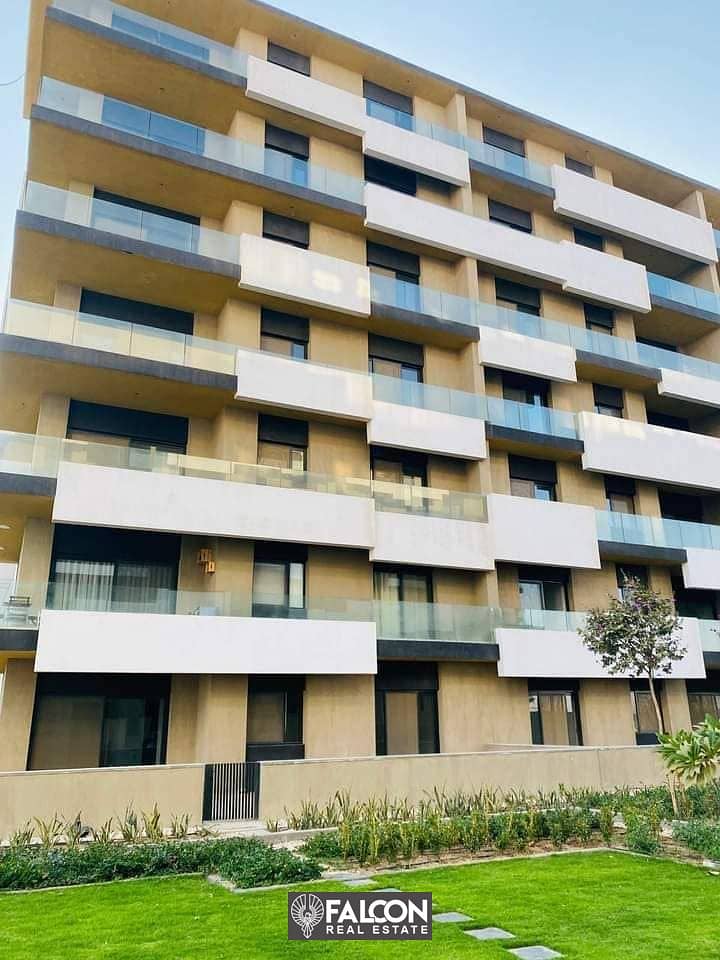 3-bedroom apartment, ready for immediate delivery, fully finished, with installments over 4 years, in Al Burouj Compound 9