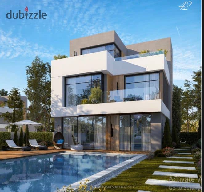 Housing in Sheikh Zayed, a villa with a landscape view, with installments over 8 years from LUGAR, next to SODIC 4