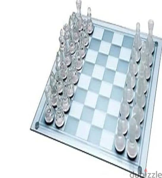 glass chess set 1