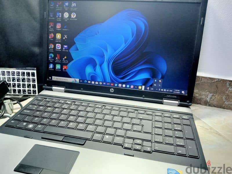 Hp probook بصمه جايبه من الكويت الجهاز. بحالته 7