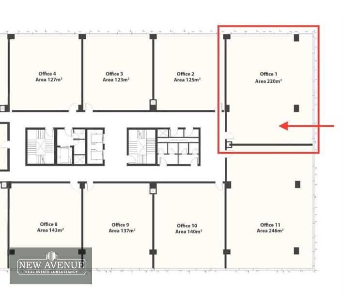 Corner Office for sale in One Ninety by LMD            MS-AA 662 2