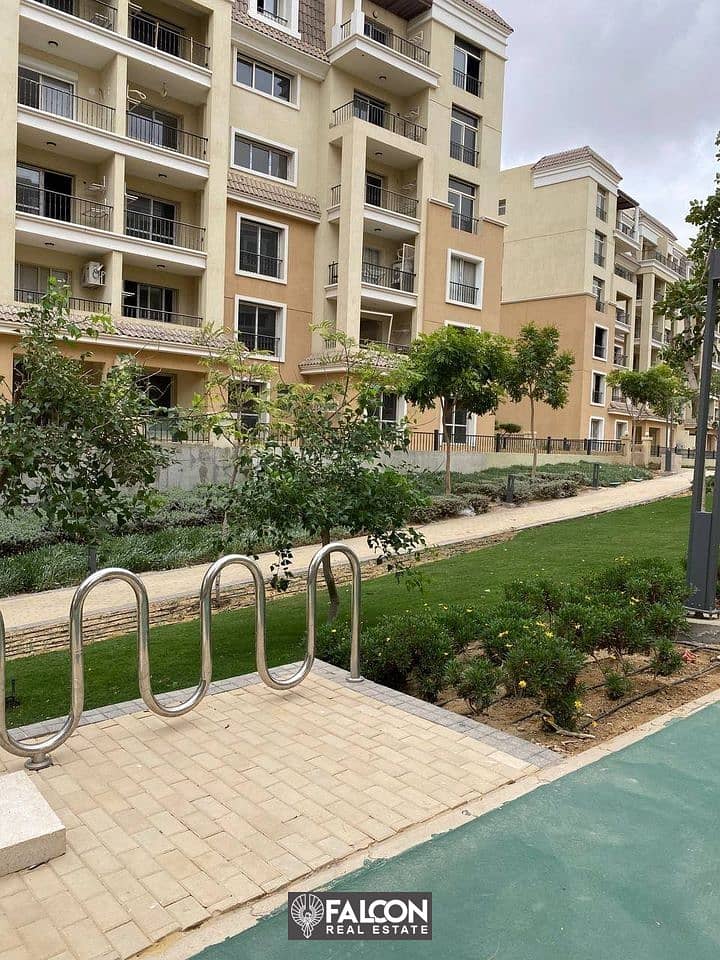 For only 860 thousand, a 160-square-meter apartment for sale next to Madinaty in Sarai Compound 4