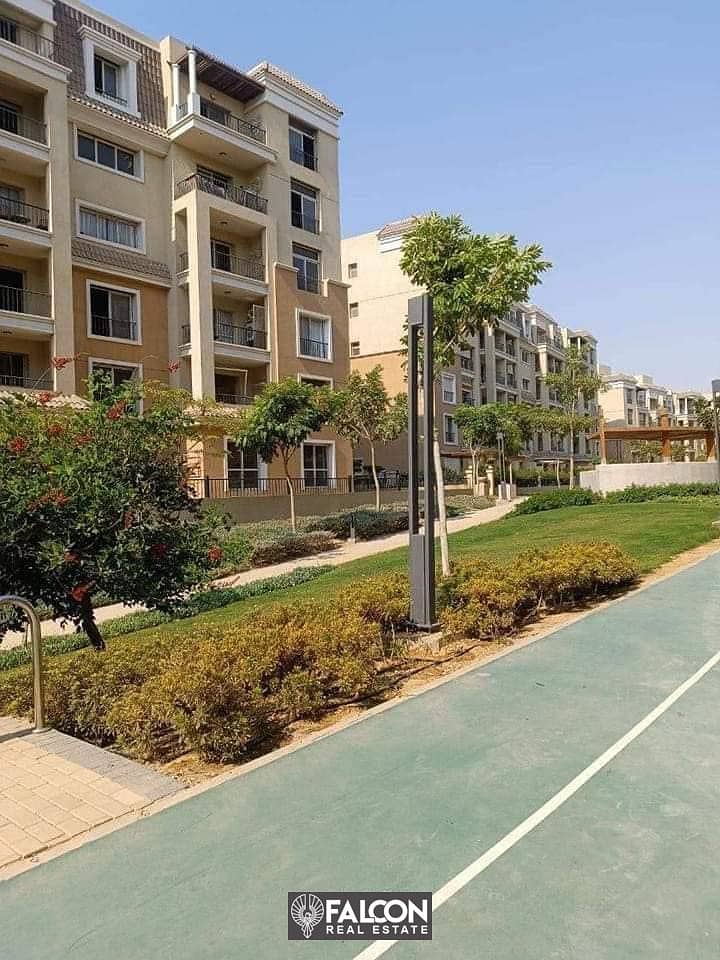 For only 860 thousand, a 160-square-meter apartment for sale next to Madinaty in Sarai Compound 7