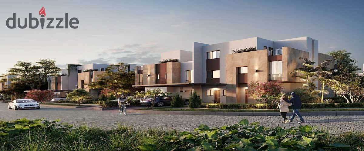 A fully finished apartment with air conditioners in the settlement at the first offering price in the latest  project of the Marakez Company, Ali 90 0