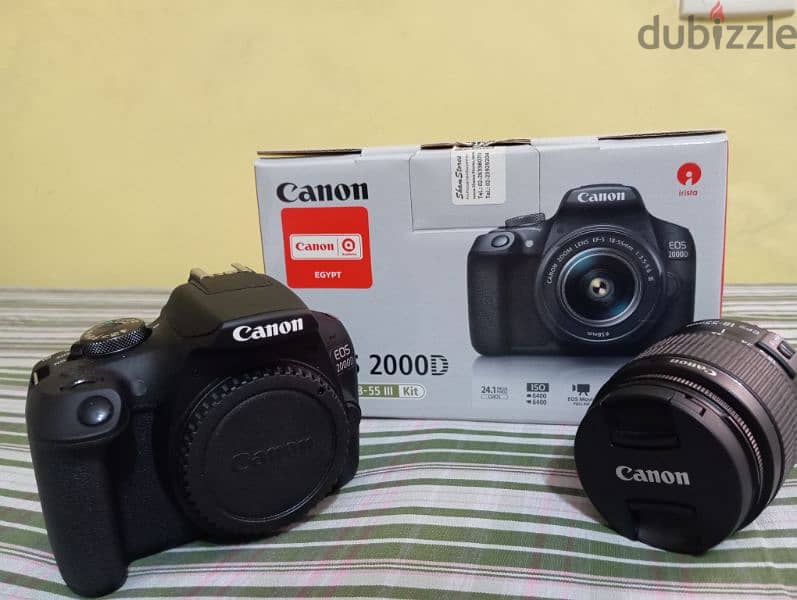 canon 2000d EOS كسر زيرو 0