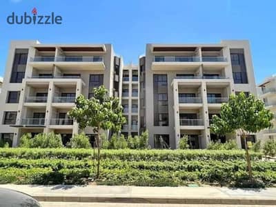 Apartment with garden for sale ready to move fully finished in the address east prime location compound in heart of the fifth settlement