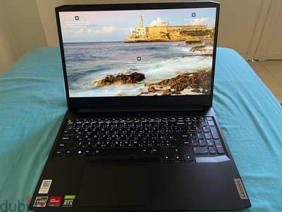 lenovo ideapad gaming 3 أستخدام شهر فقط جديد بالكرتونة