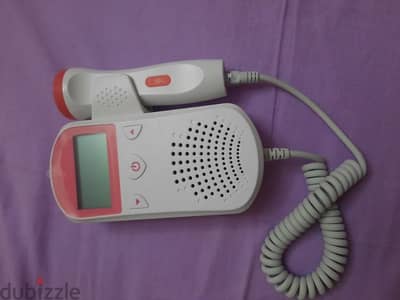 جهاز fetal doppler لقياس نبض الجنين في المنزل