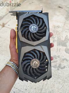 vga msi gtx 1660 6gb gaming x فيجا كارت شاسة بالعلبة والمرففات