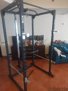 جهاز رياضي Cable cross من Elite + Bench decathlon لجميع التمارين