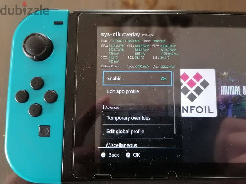 Modded Nintendo Switch version 2 3