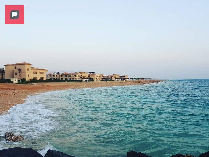 A fully finished chalet for sale in Telal shores Ain Sokhna with a very special view next to Porto Sokhna and La Vista 6 Sokhna 10