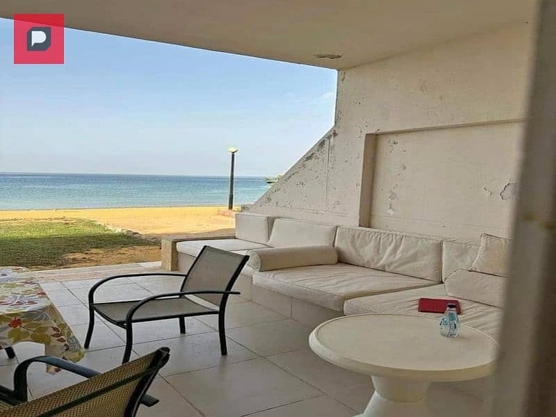 A fully finished chalet for sale in Telal shores Ain Sokhna with a very special view next to Porto Sokhna and La Vista 6 Sokhna 11