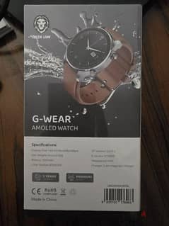 Green Lion Smartwatch G-Wear Amoled Watch