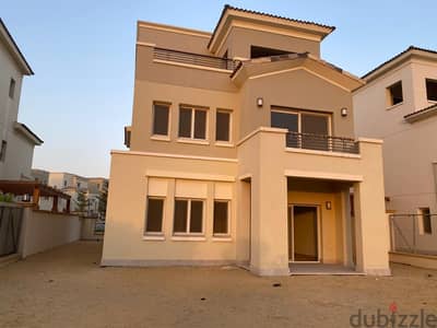 4 Bedroom Standalone Villa With Kitchen and ACs For Rent Uptown Cairo