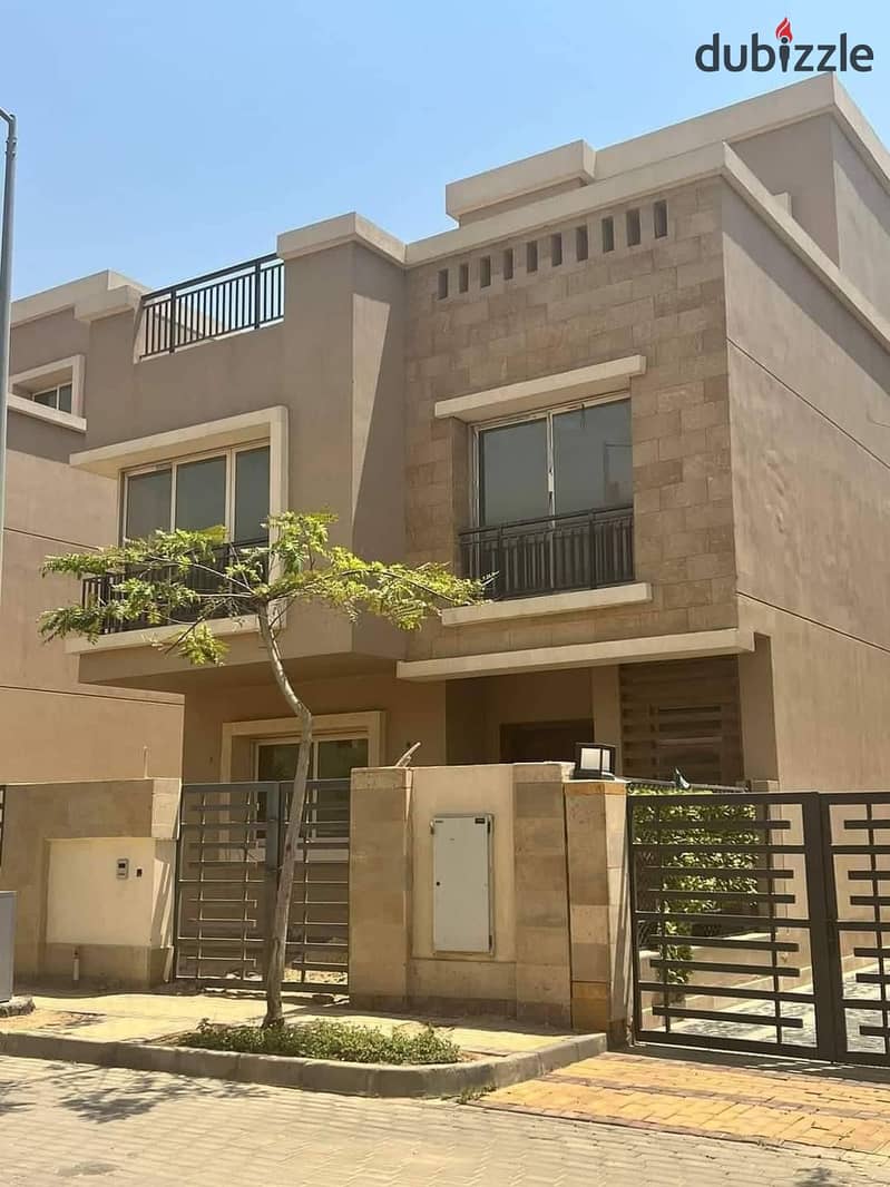 For sale Quattro Villa 143m, direct view on golf in TAJ_CITY Compound, in installments 3