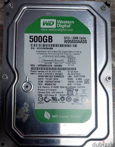 هارد كمبيوتر ماركه Western Digital