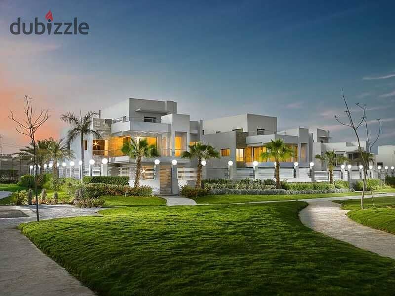 Receive immediately a 730 m2 independent villa with a 526 m2 garden in the heart of Sheikh Zayed, in front of Arkan, in installments 0