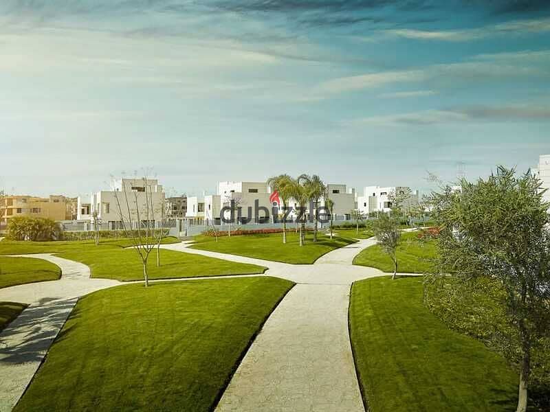 Receive immediately a 730 m2 independent villa with a 526 m2 garden in the heart of Sheikh Zayed, in front of Arkan, in installments 3