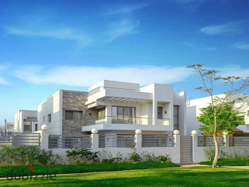 Receive immediately a 730 m2 independent villa with a 526 m2 garden in the heart of Sheikh Zayed, in front of Arkan, in installments 6