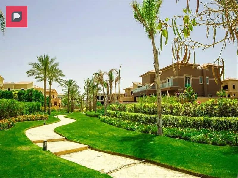 Villa for sale in front of Rehab, minutes from Fifth Settlement, in installments, in Swan Lake Compound, Hassan Allam, New Cairo 5