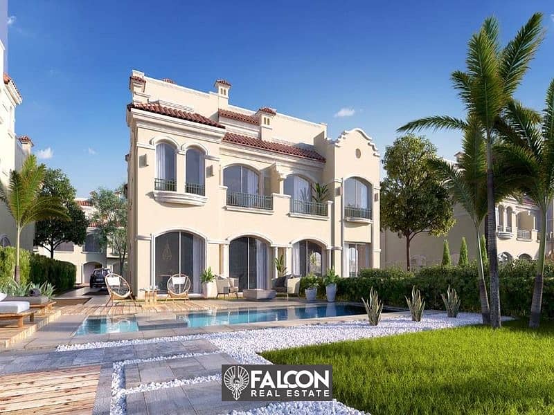 استلم وقسط فيلا 223م (( جاهزة للسكن )) ف لافيستا الباتيو برايم مدينة الشروق/ Villa For Sale Patio Prime Lavista Elshrouk 5