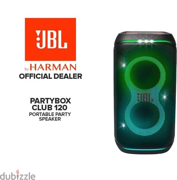 jbl party box club 120 0