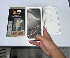 Iphone 16 pro max, 512 gb, with original cover color:natural titanium