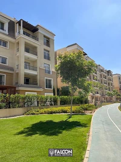 Apartment (3 rooms) 158 sqm for sale in front of Madinaty with a fantastic view on Central Park in Sarai Compound, New Cairo