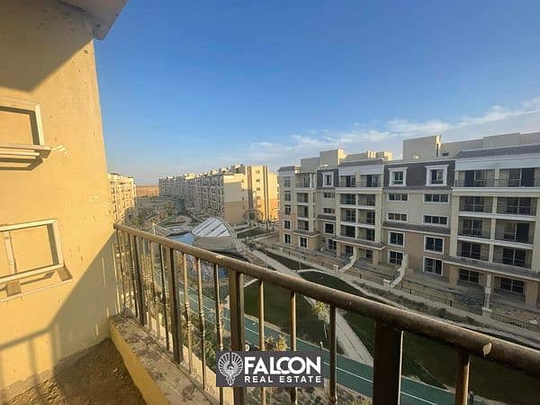 Apartment (3 rooms) 158 sqm for sale in front of Madinaty with a fantastic view on Central Park in Sarai Compound, New Cairo 5