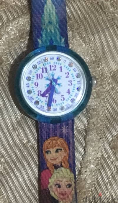 ساعه swatch الاصلي بناتي روعه