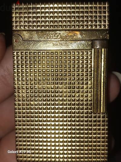 ST Dupont Gold Plated Lighter