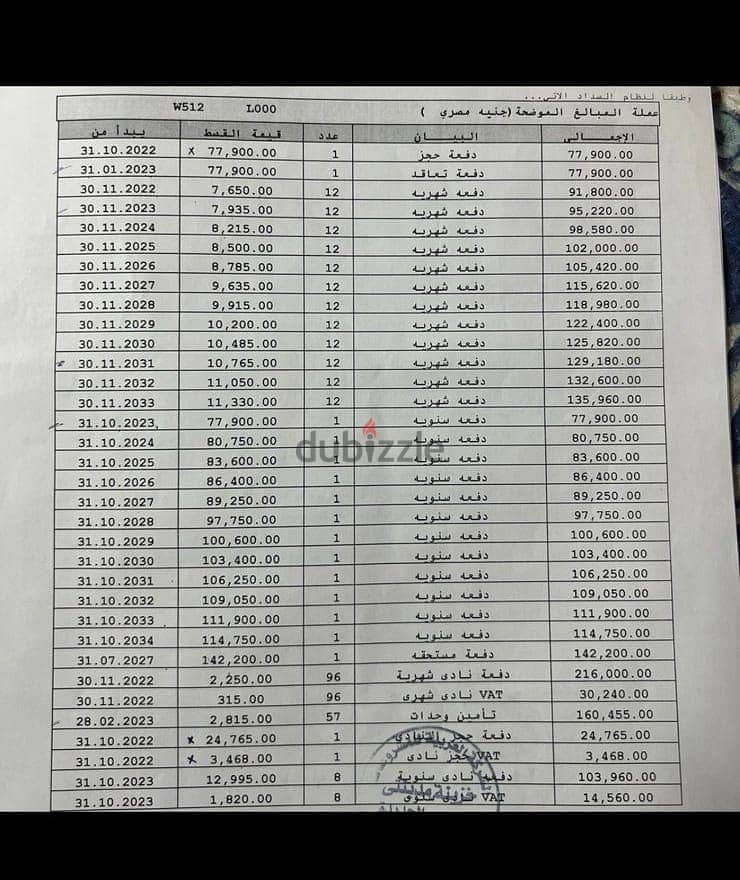 شقة ٧٧م للبيع في B8 بمدينتي علي أطول فتره سداد 12سنه إجمالي عقد مميز 1