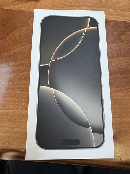 New iPhone 16 Pro Max Middle East Natural Titanium 256 1