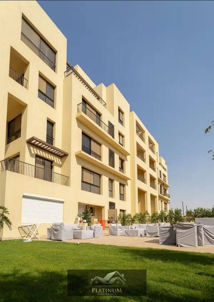 Apartment 113m for sale in Owest compound by Orascom 6 October - prime location 5% D. P 1