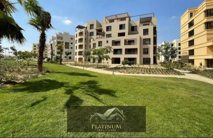 Apartment 113m for sale in Owest compound by Orascom 6 October - prime location 5% D. P 4