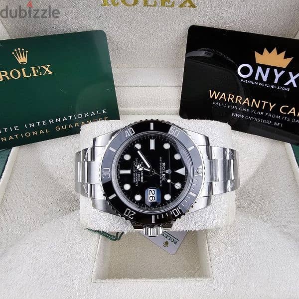 Rolex Submariner Date 40mm, 3135 movement ETA, 904L Steel, VS 1