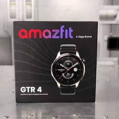 Amazfit Gtr 4 with full package and extra metal strap