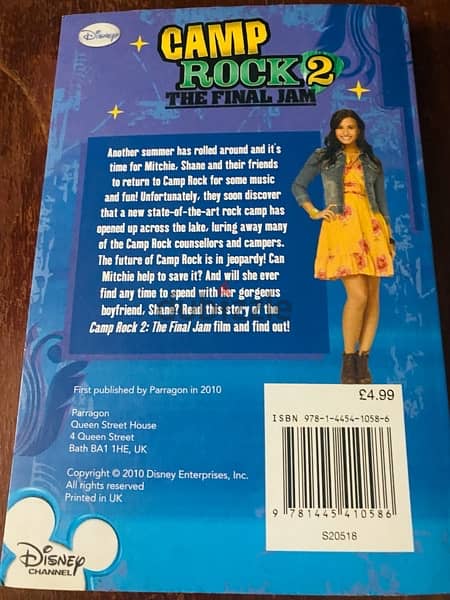 Camp rock the final jam 2 book of the film ( original ) 1