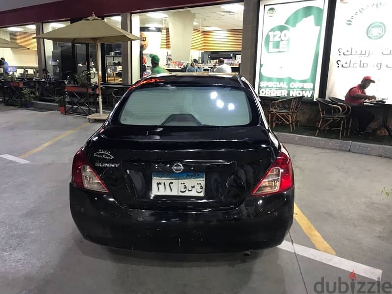 Nissan Sunny 2013 87000 km zerooo نيسان صني زيرو 4