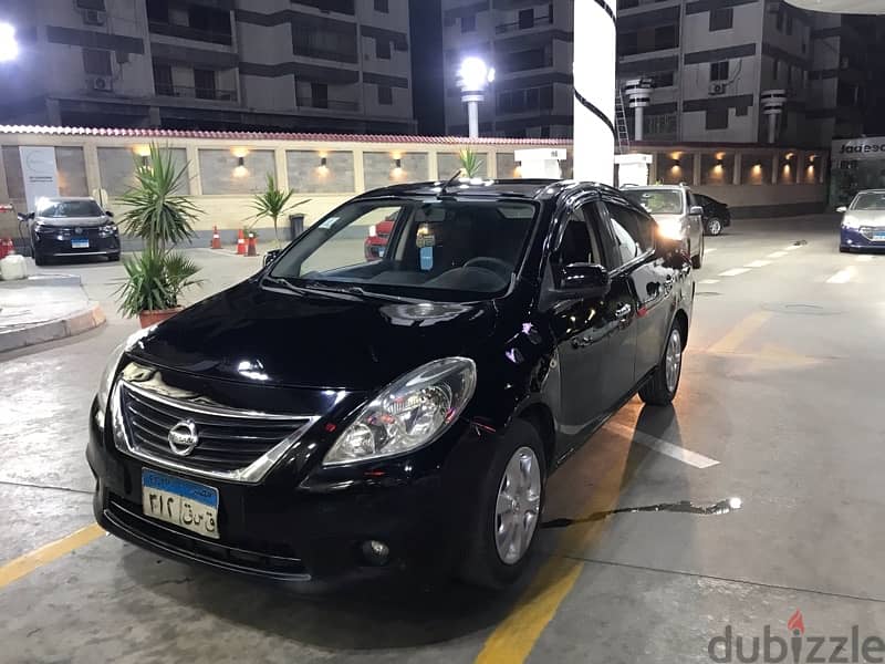 Nissan Sunny 2013 87000 km zerooo نيسان صني زيرو 6