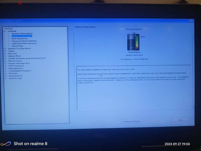 Dell Precision 7520 7