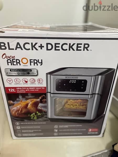 air fryer black and decker 1500 wat 12 Liter 5