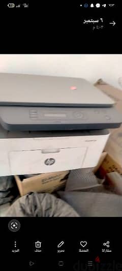 مكنه تصوير hp وسكانر بحالتها جيده جدا استعمال شهرين