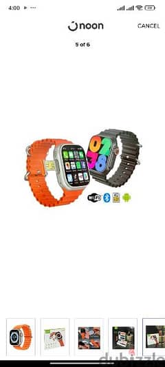 Modio 4g Ultra 2.2 inch HD display Smart watch