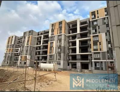 apartment 195 m ready to move prime location on landscape and water features hap town mostakabl city