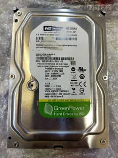 للبيع HDD 1T. B 7200RPM بحاله ممتازه جدا وعليه داتا ألعاب مجانا