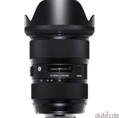 SIGMA 24-70 EF F/2 FOR CANON