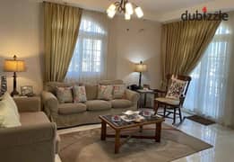 Furnished apartment for rent in Narges Villas 7 in Fifth Settlement